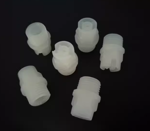 PVDF扇形喷嘴实心锥形雾化喷头KY喷淋清洗赛刚电镀蚀刻pp塑料喷嘴 4